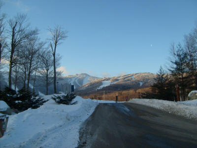 View from the lodge